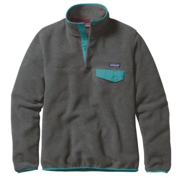 Patagonia Synchilla Snap-T Fleece Pullover Grey - Picture 6 of 9